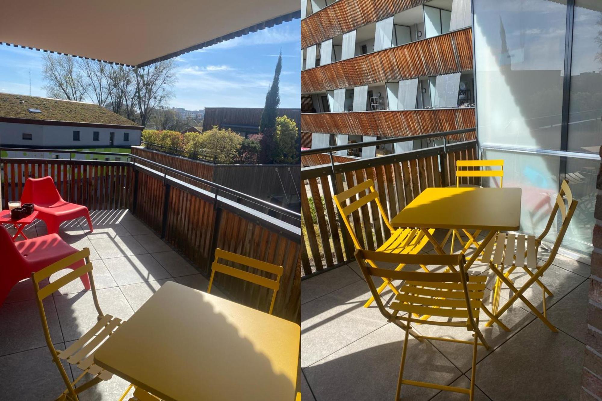 T2 - Balcon -15 Min Centre Ville Et Allemagne Strasbourg Bagian luar foto